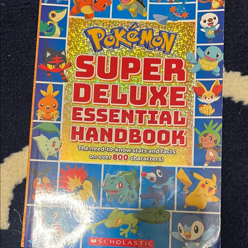 Pokemon Super Deluxe Essential Handbook and Card Set